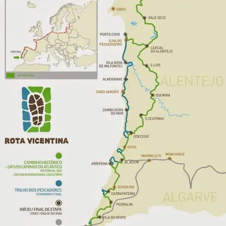 Atlantic Vale Da Telha Rum i privatbostad *